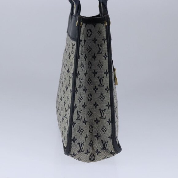 LOUIS VUITTON Monogram Mini Sac Catherine Hand Bag Navy - Picture 9 of 16
